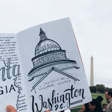 Washington D.C. Lettering