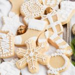 Shortbread Christmas Cookies with Icing (Emmy's Angel Cookies)