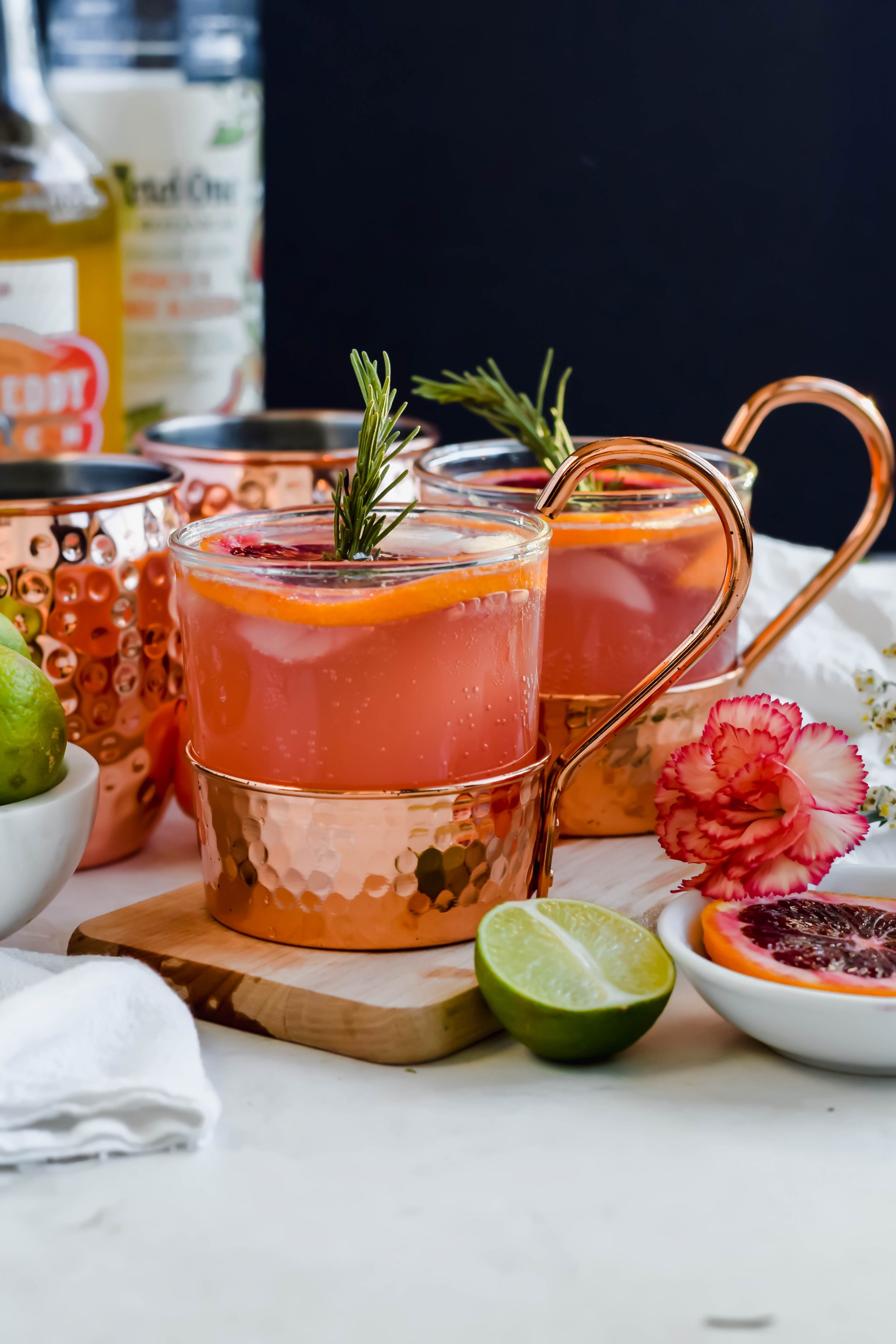Blood Orange Moscow Mule - A Paige of Positivity