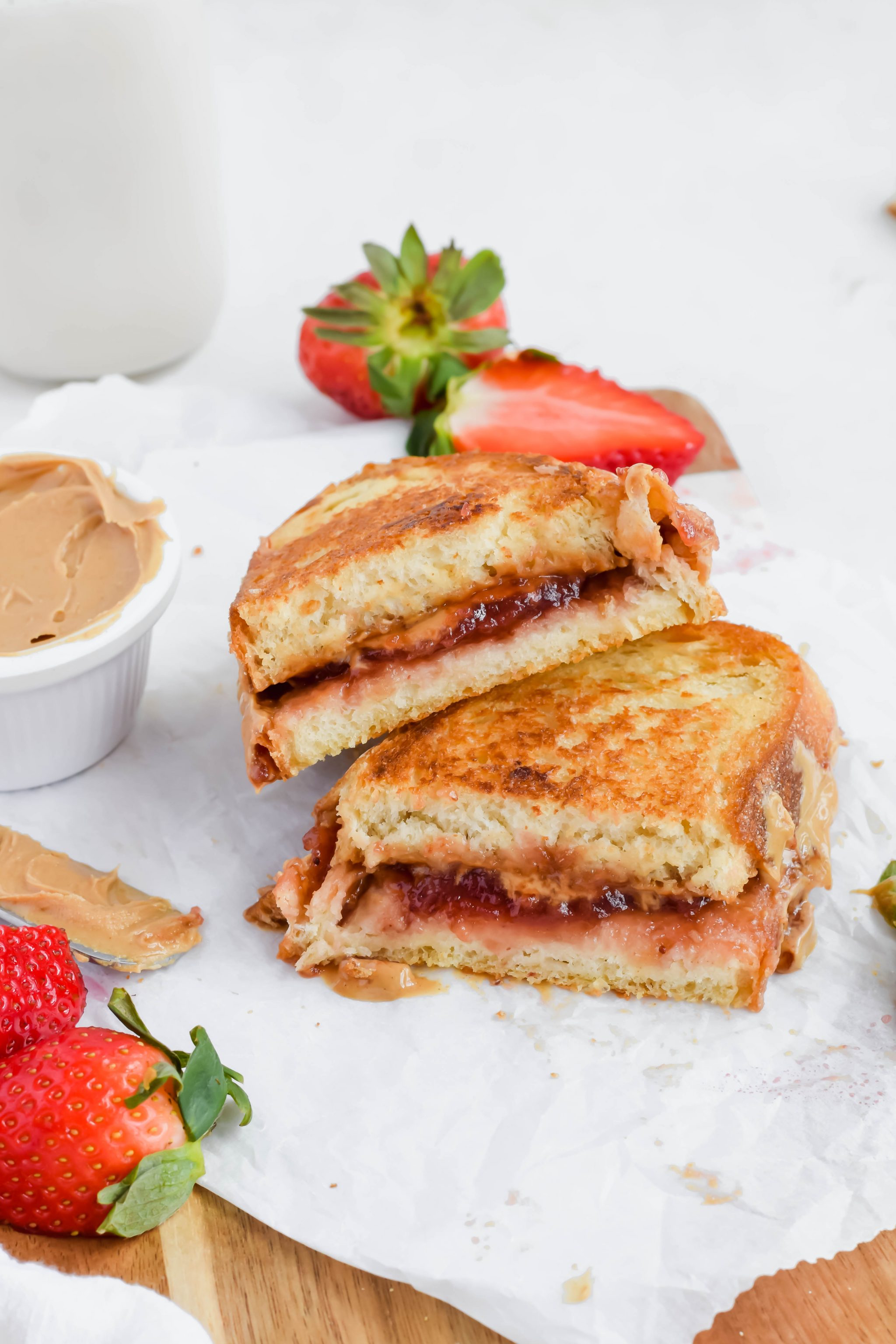 Grilled Peanut Butter and Jelly
