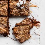 Crinkle Top Brownies with Marshmallow Fluff