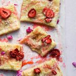 Frosted Strawberry Puff Pastry Pop Tart