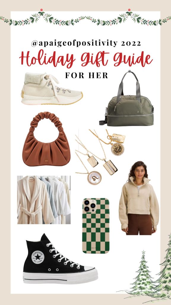 Holiday gift guide for her.