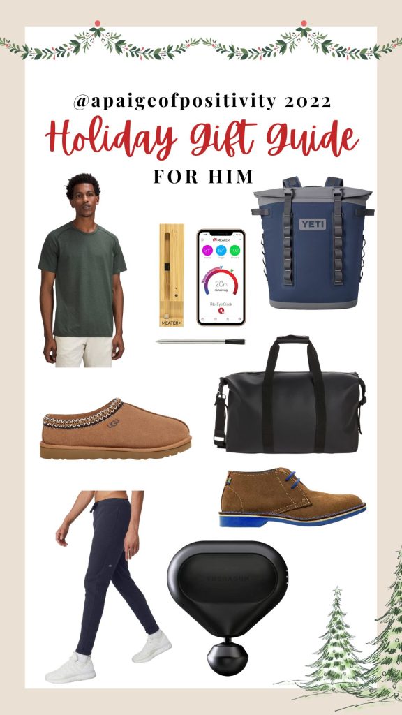 holiday gift guide for him.