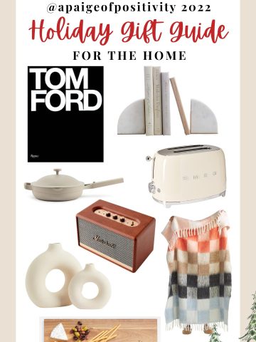 holiday gift guide for the home.