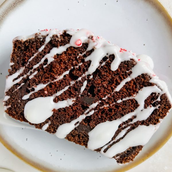 Chocolate Peppermint Bread - A Paige of Positivity