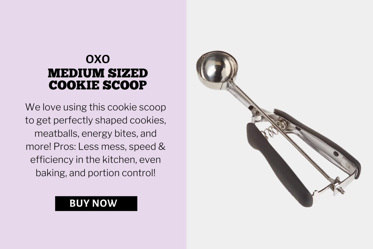 cookie scoop product image.