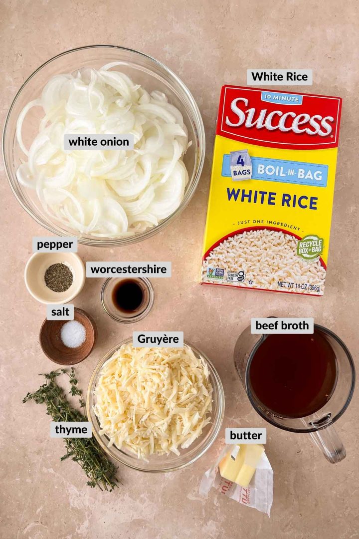 Onagerie Rice French Onion Rice - A Paige of Positivity