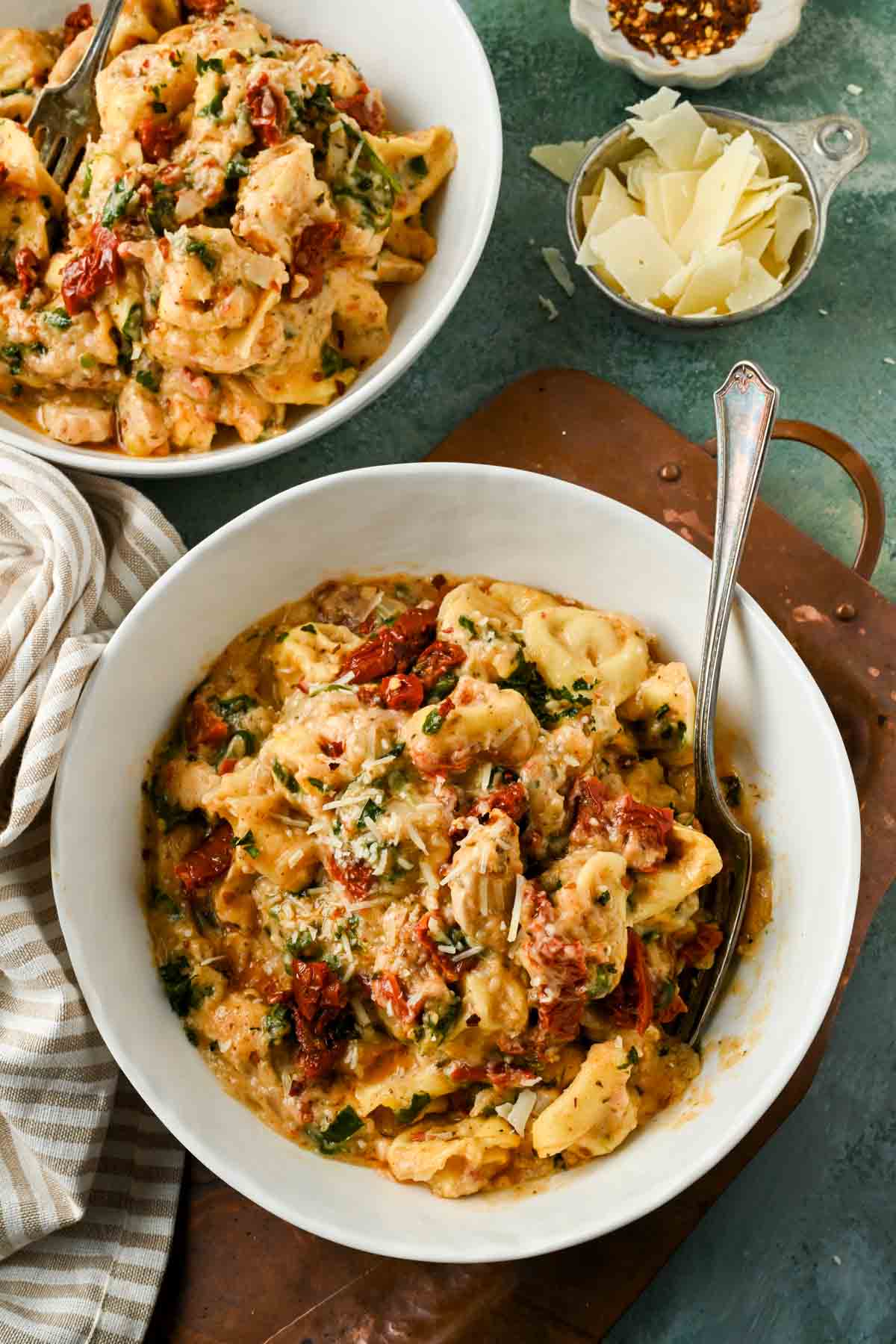 Marry Me Chicken Tortellini - A Paige of Positivity